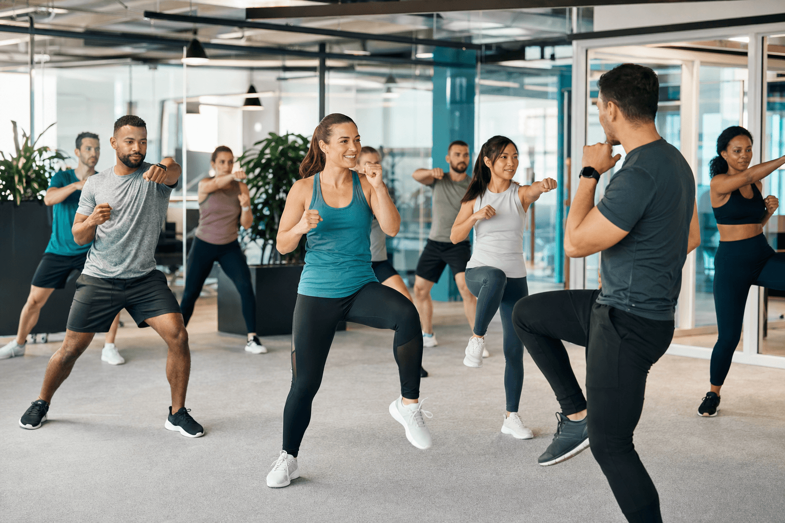 Corporate Fitness at a workplace